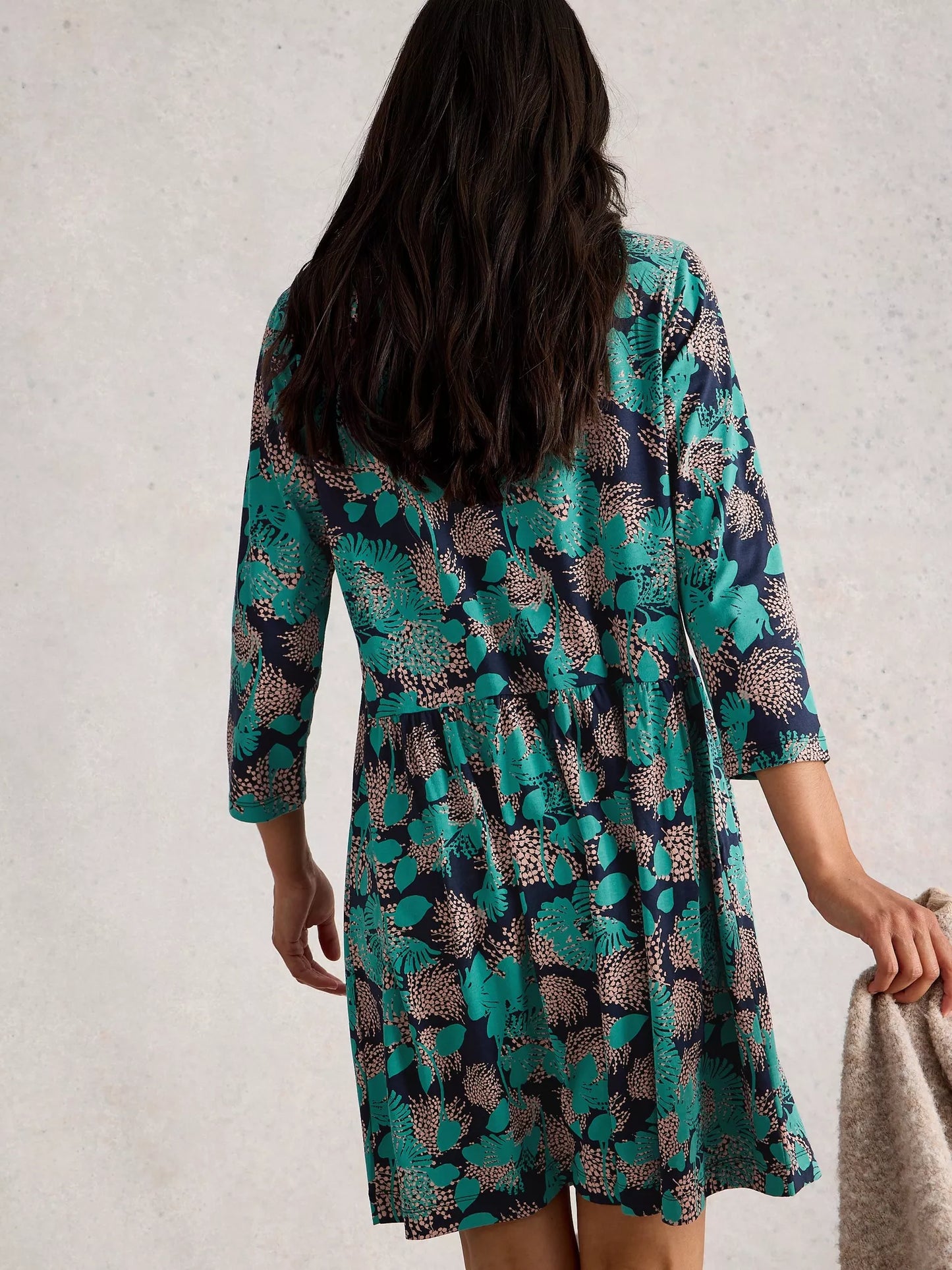 WHITE STUFF -EVERLY JERSEY DRESS