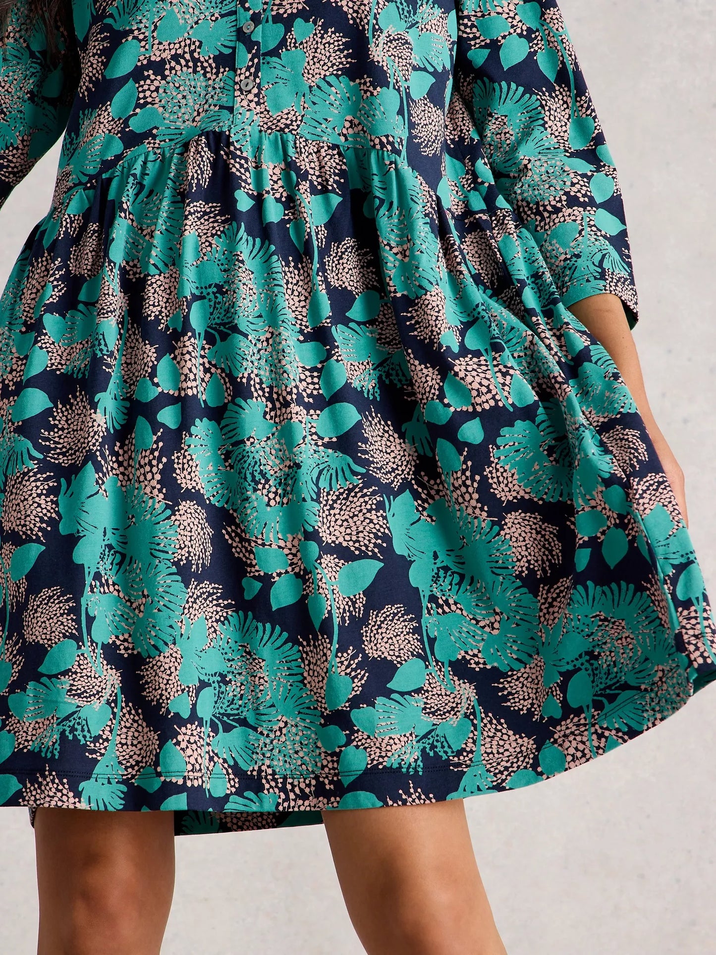 WHITE STUFF -EVERLY JERSEY DRESS