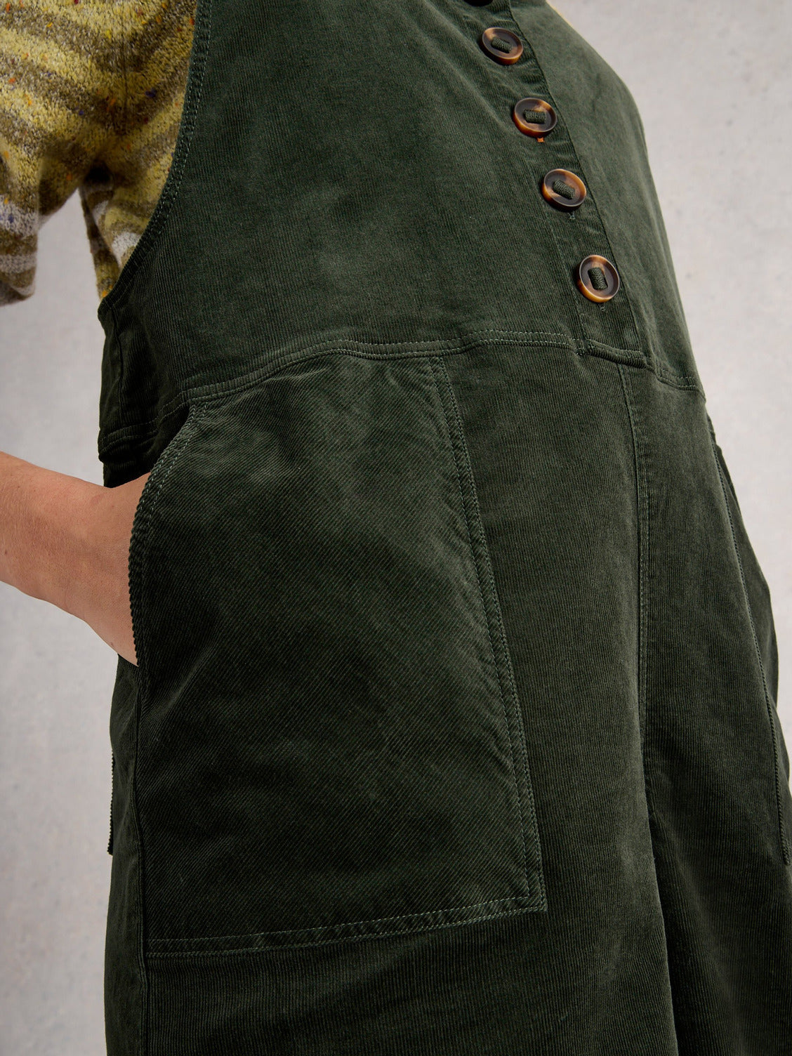 WHITE STUFF - VIOLA CORD DUNGAREE