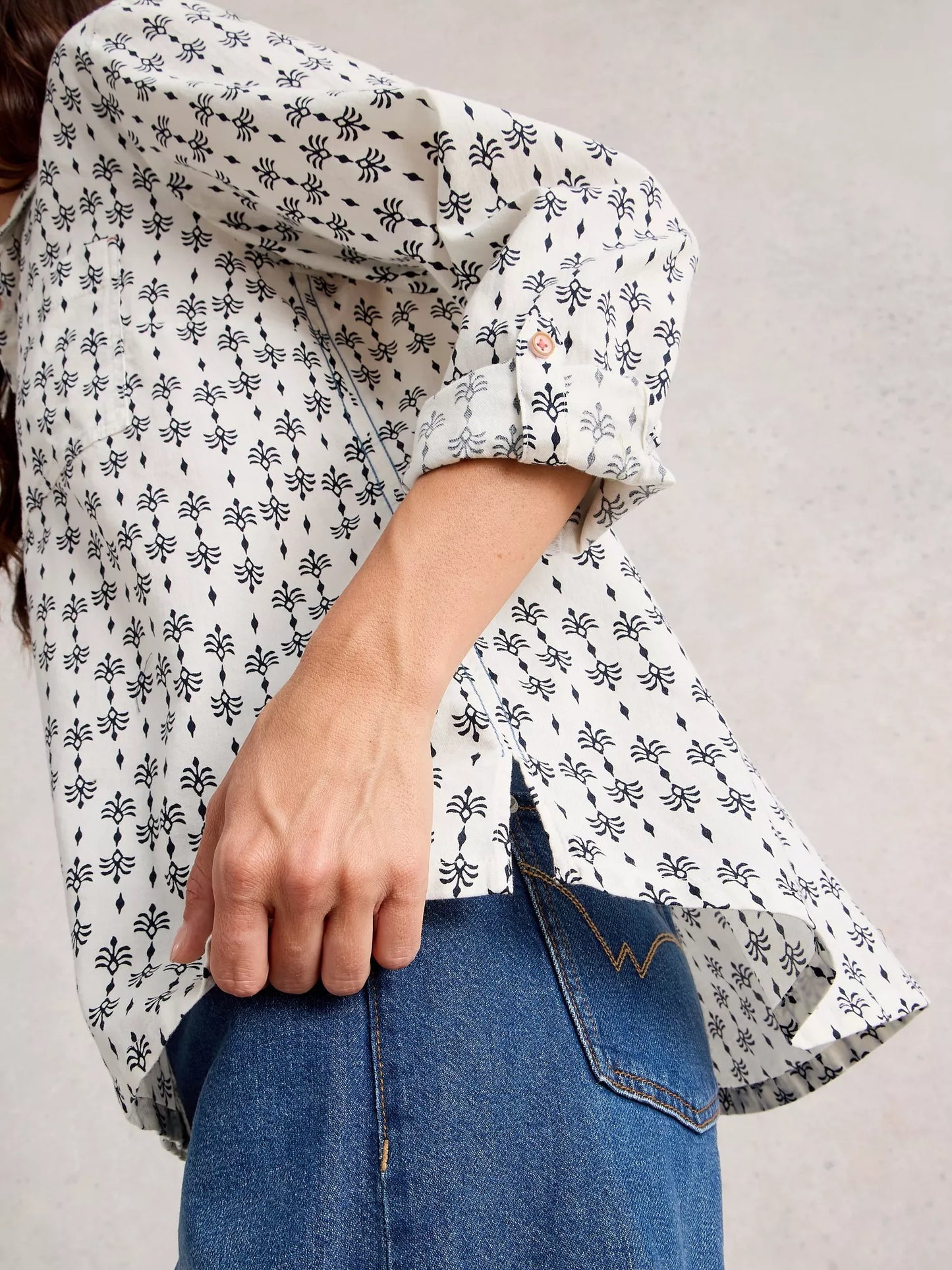 WHITE STUFF - SOPHIE PRINT SHIRT