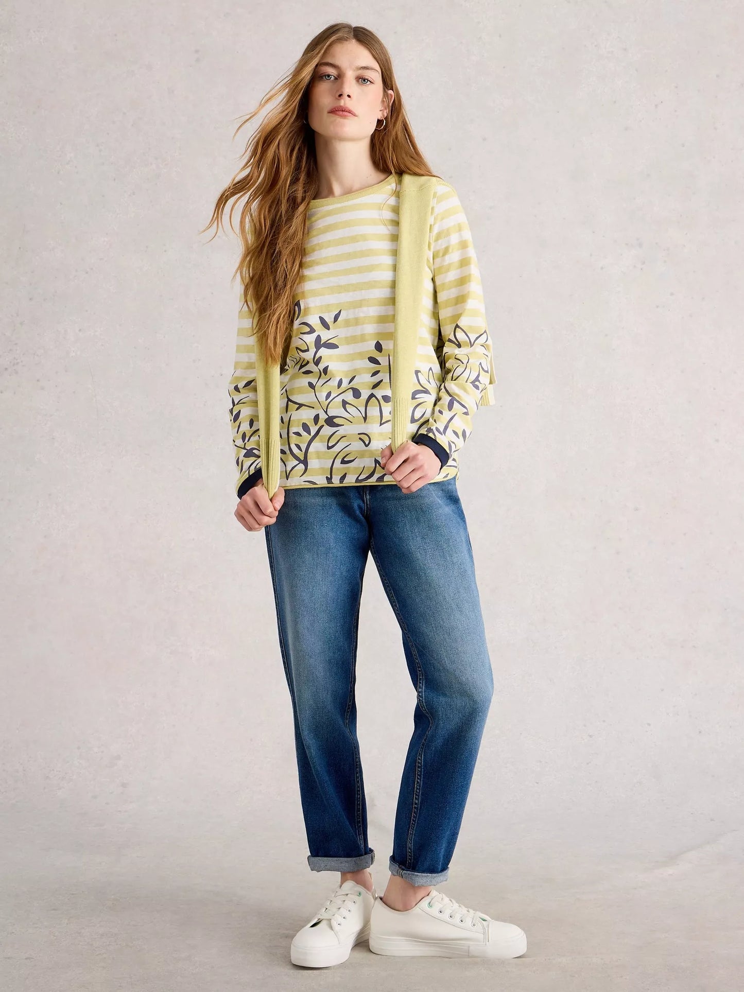 WHITE STUFF - CLARA LS TEE