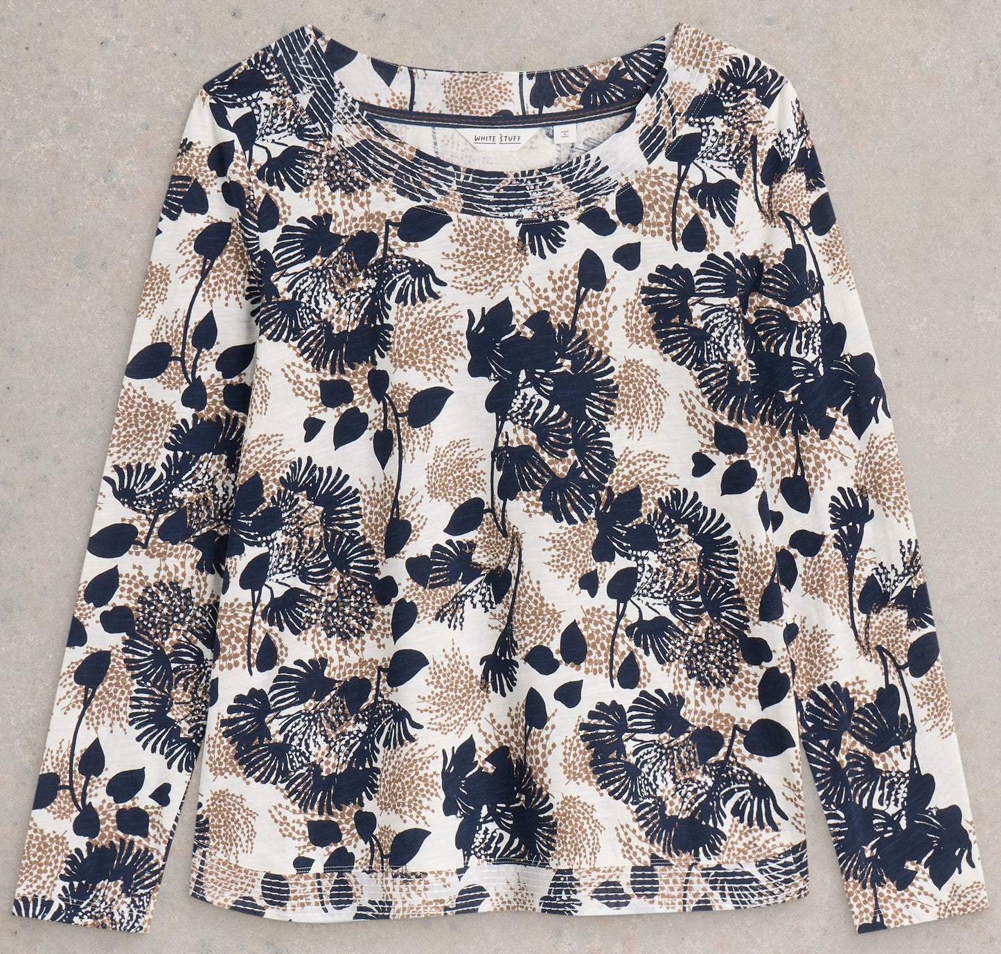 WHITE STUFF - WEAVER LS TEE