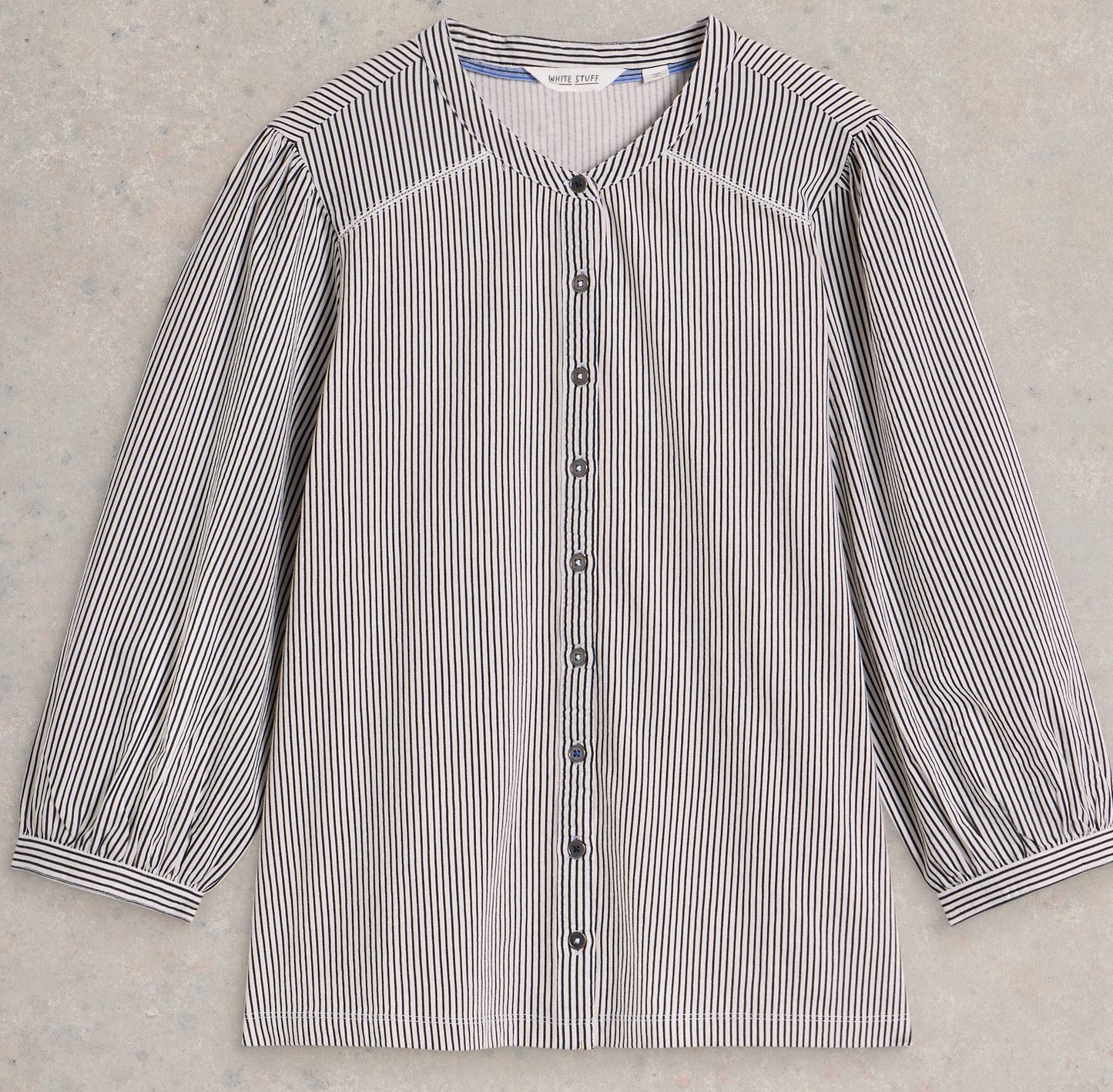 WHITE STUFF - STRIPE MIX SHIRT