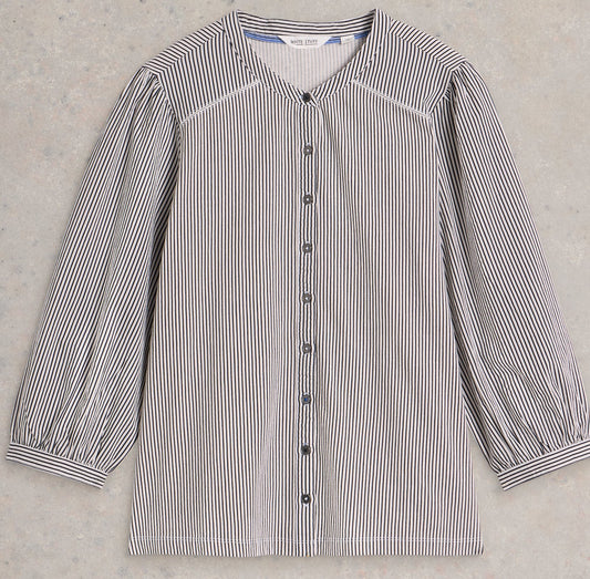 WHITE STUFF - STRIPE MIX SHIRT