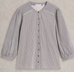 Load image into Gallery viewer, WHITE STUFF - STRIPE MIX SHIRT
