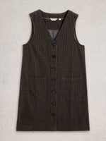 Load image into Gallery viewer, WHITE STUFF - ROSE CORD PINAFORE
