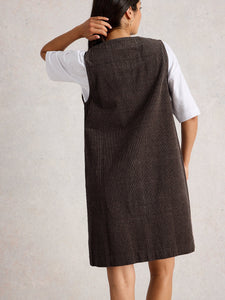 WHITE STUFF - ROSE CORD PINAFORE