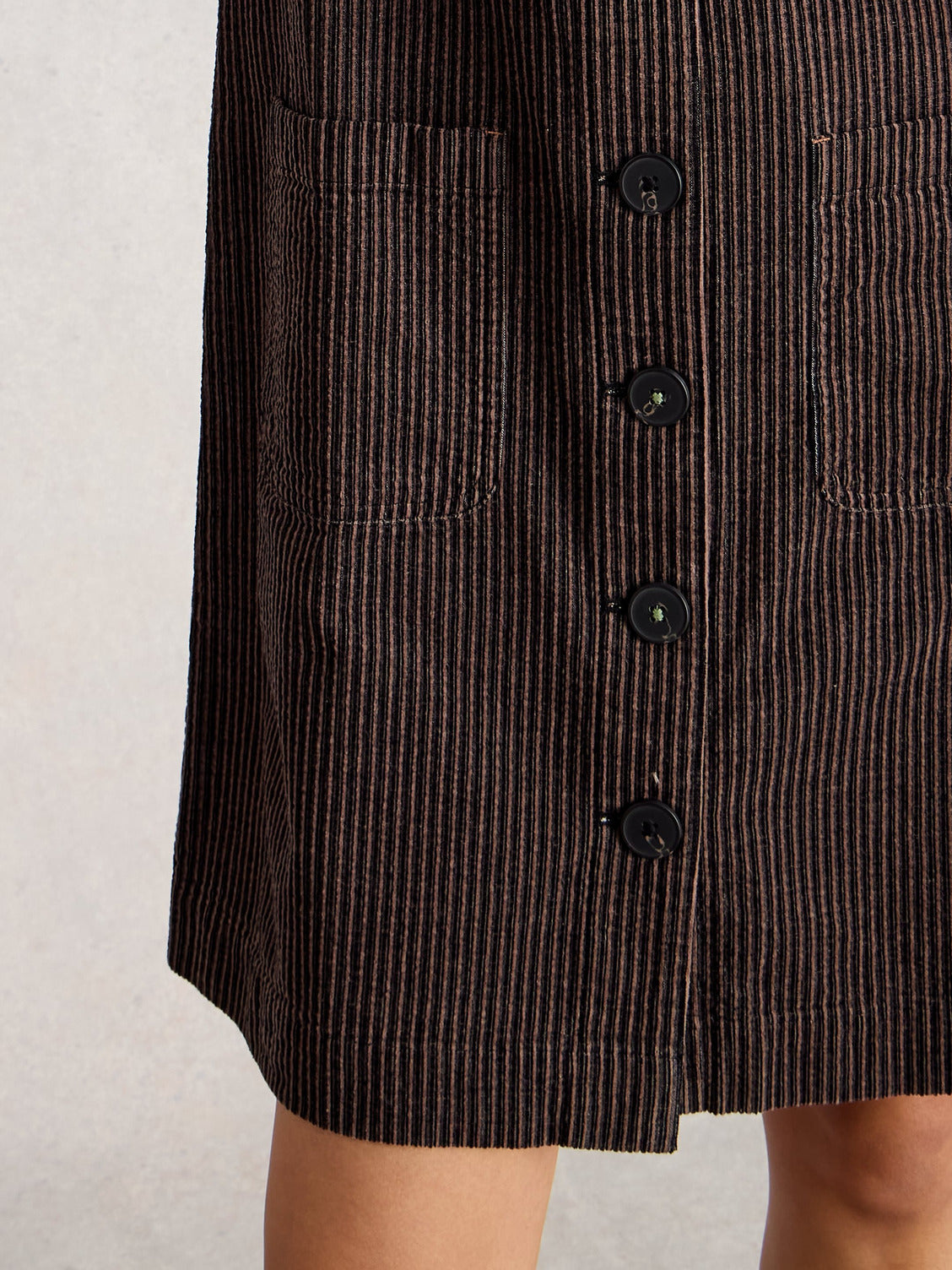 WHITE STUFF - ROSE CORD PINAFORE