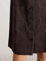 Load image into Gallery viewer, WHITE STUFF - ROSE CORD PINAFORE
