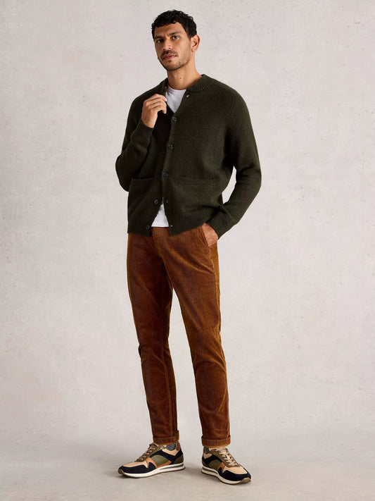 WHITE STUFF - BOMBER CARDIGAN