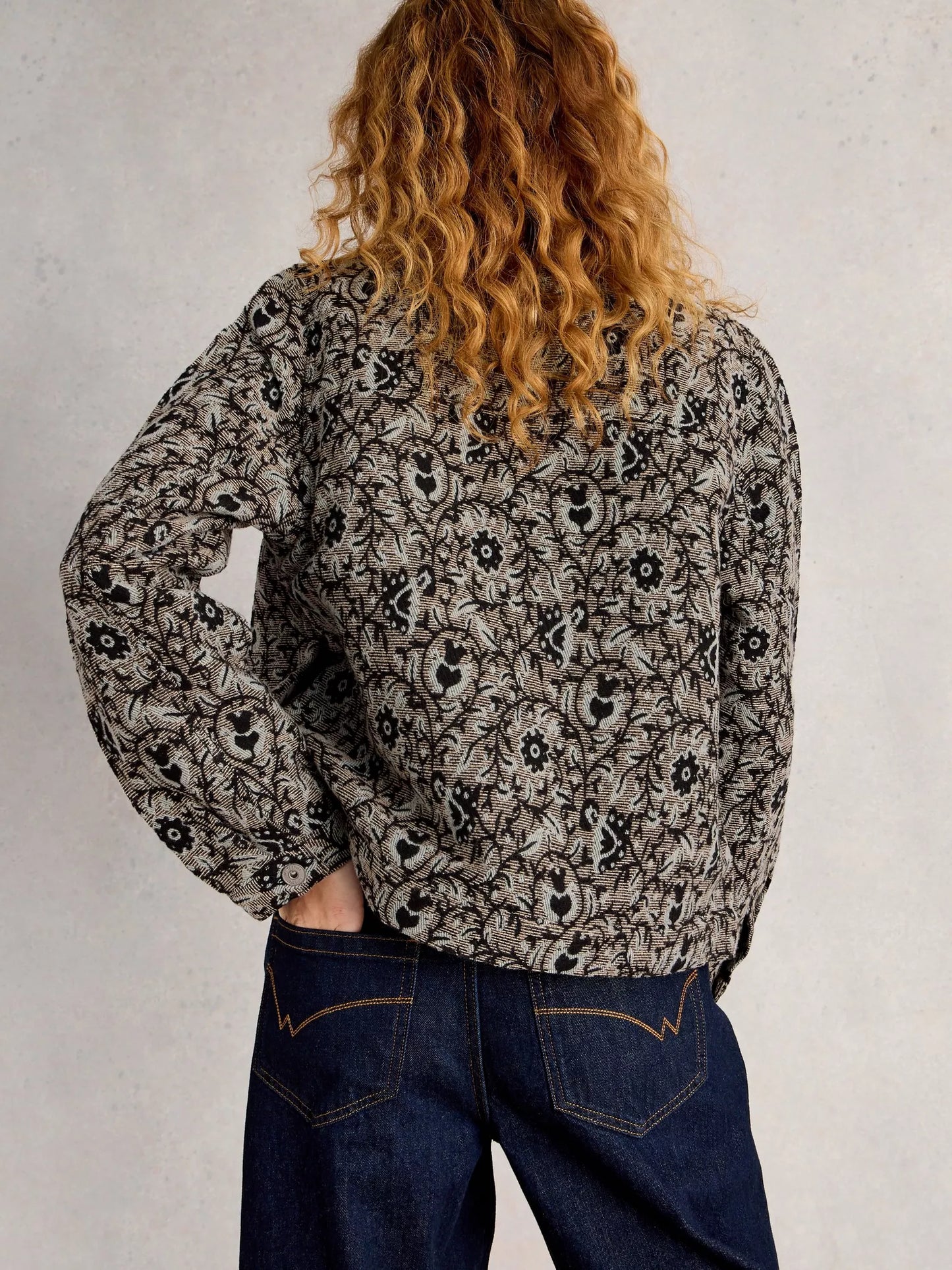 WHITE STUFF - ESME JACQUARD JACKET