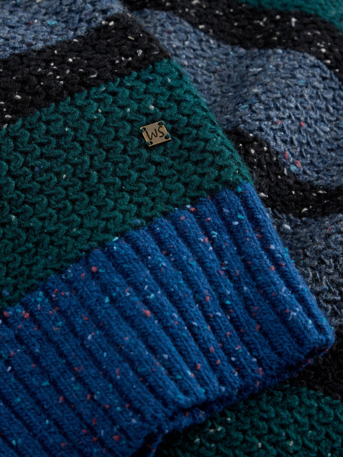 WHITE STUFF - BERKLEY BUTTON NECK STRIPE