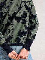 Load image into Gallery viewer, WHITE STUFF - LULU PRINT CARDIGAN
