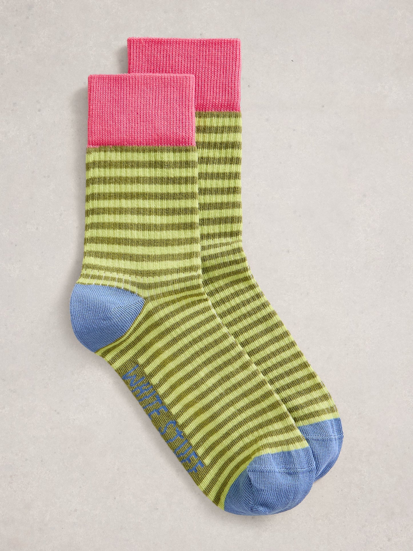 Thin Stripe Ankle Sock