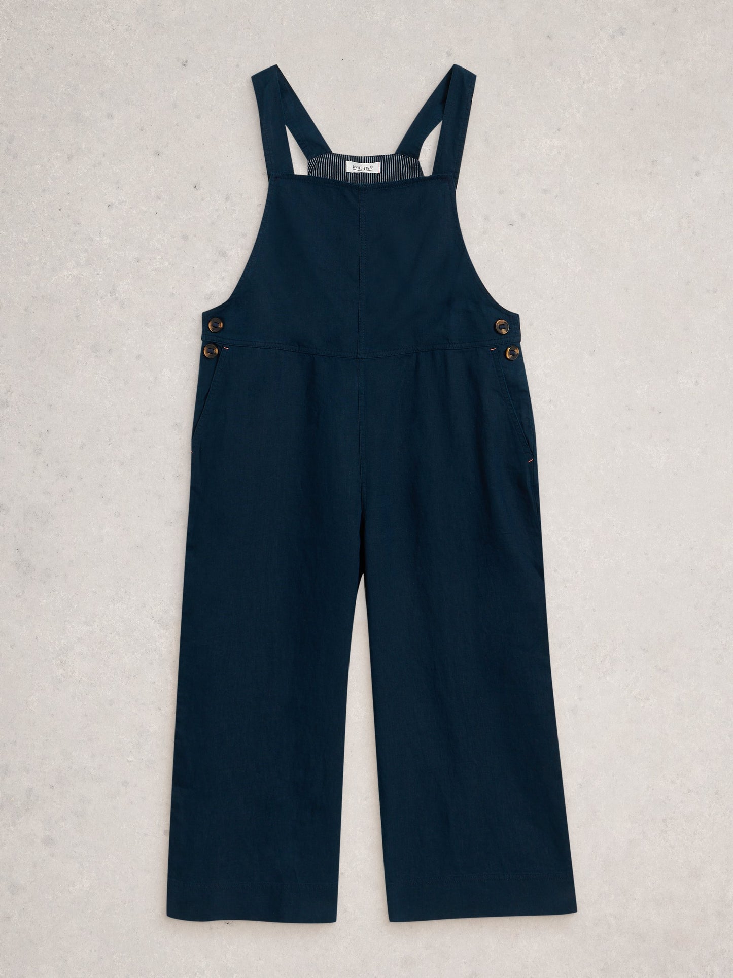 Vivian Linen Dungaree - Suttles & Seawinds