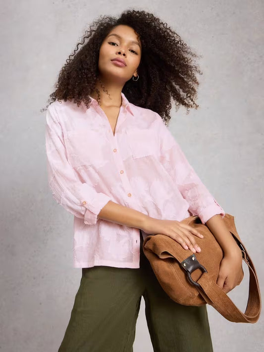 Sophie Jacquard Shirt - Suttles & Seawinds