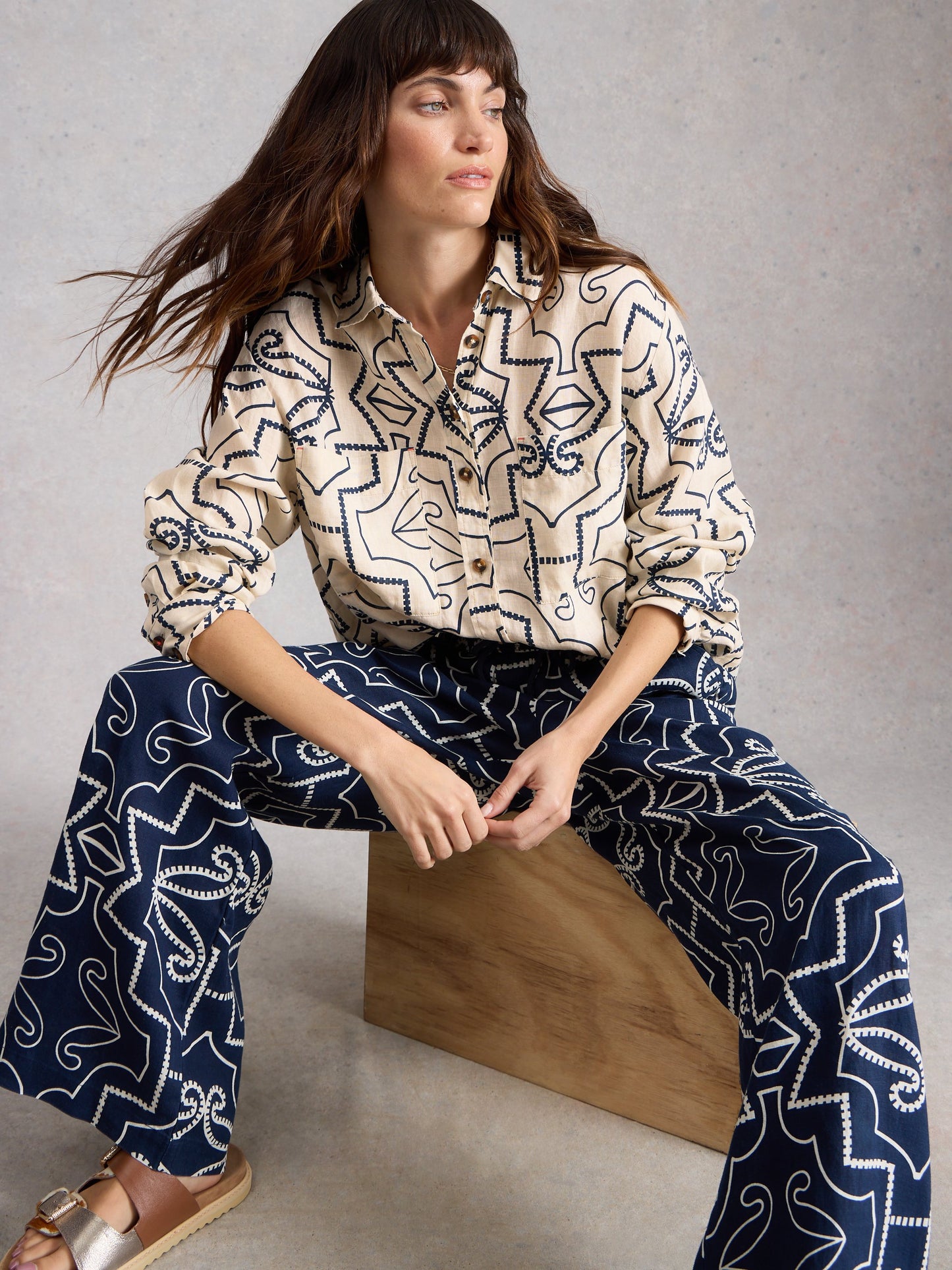 Lydia Linen Shirt