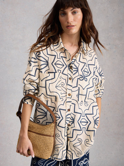 Lydia Linen Shirt - Suttles & Seawinds