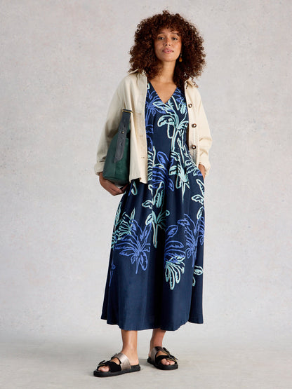 Kate Linen Blend Dress - Suttles & Seawinds