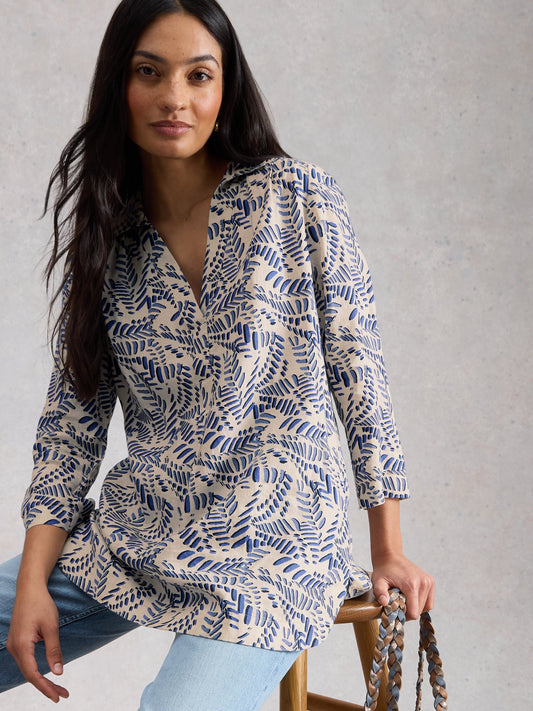 Bianca Linen Tunic