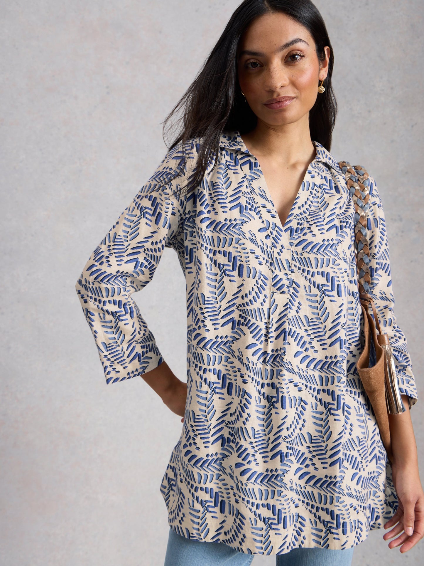 Bianca Linen Tunic - Suttles & Seawinds