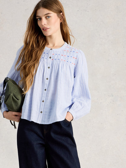 Sammy Smock Top - Suttles & Seawinds