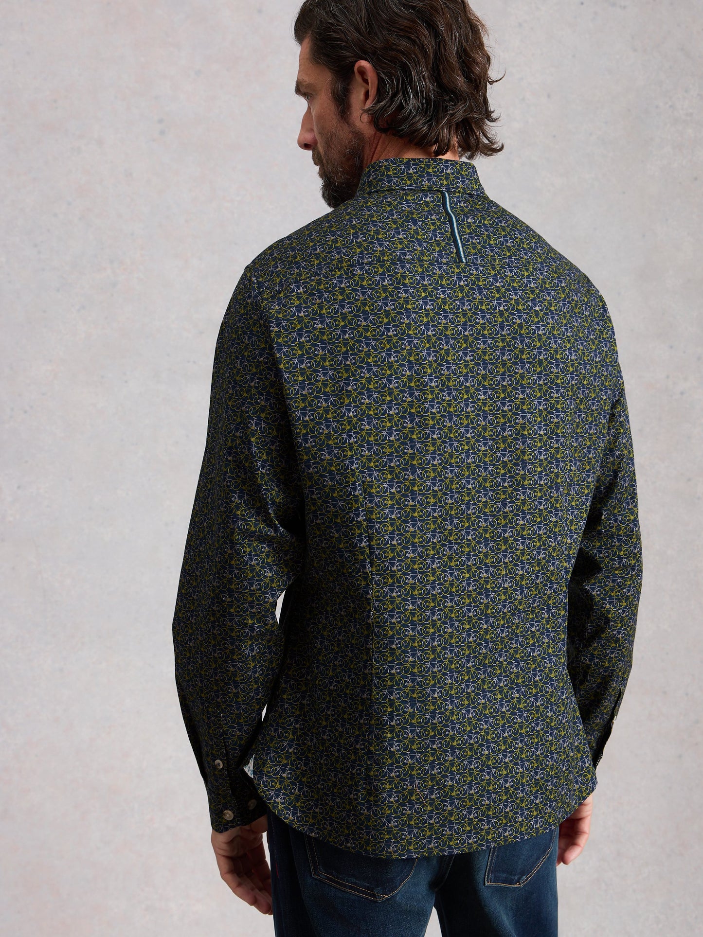 Salcombe Bike Print Shirt