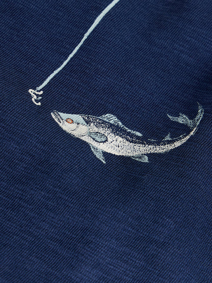 Abersoch Graphic in the Ocean Tee - Suttles & Seawinds