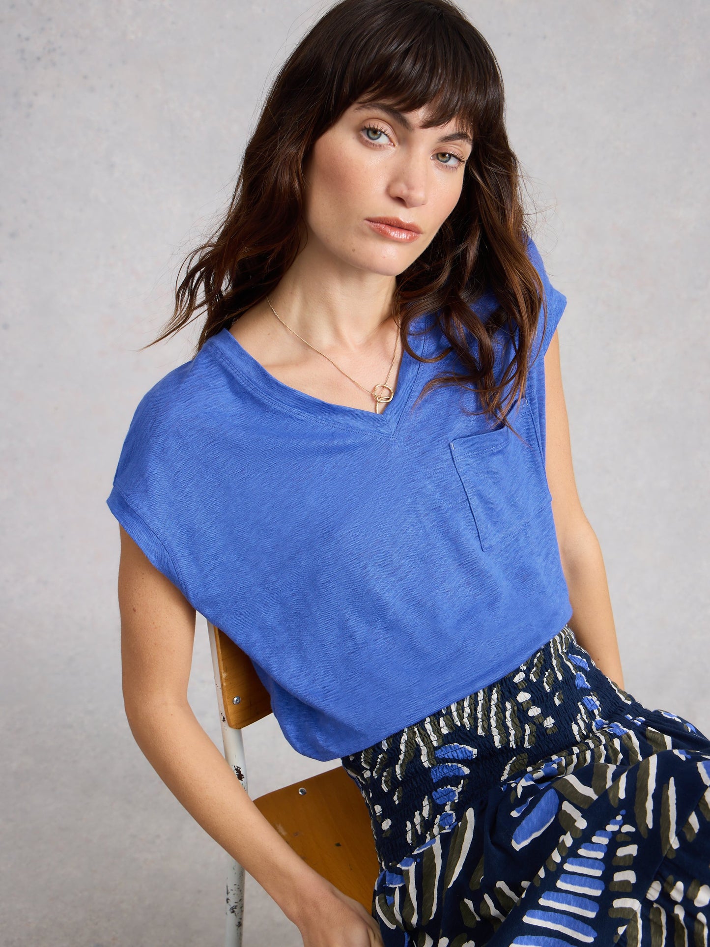 Iris Linen Tee