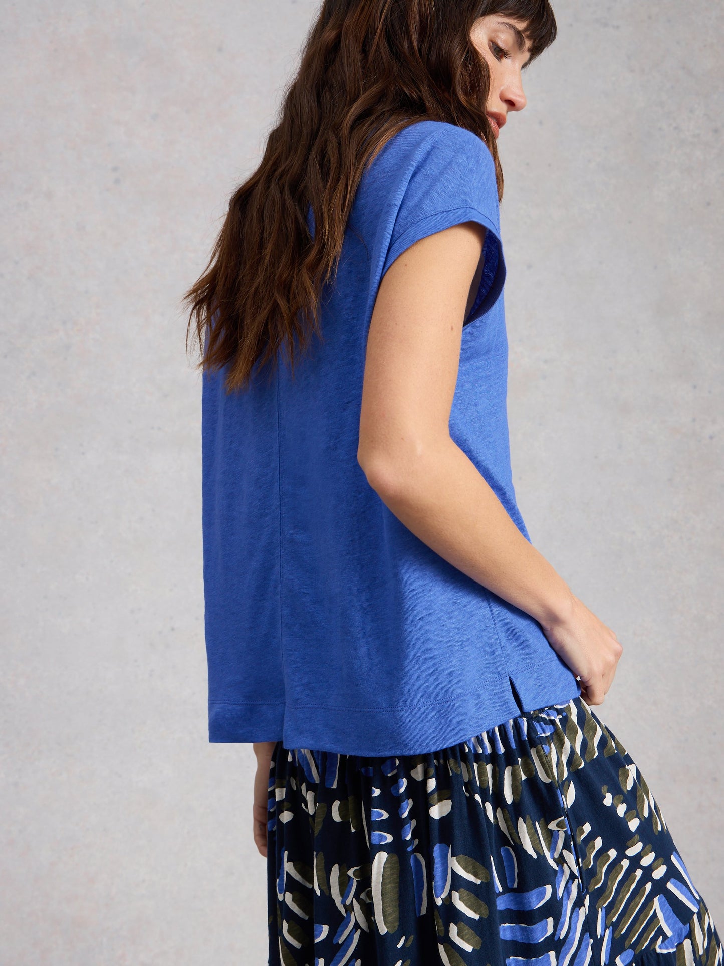 Iris Linen Tee