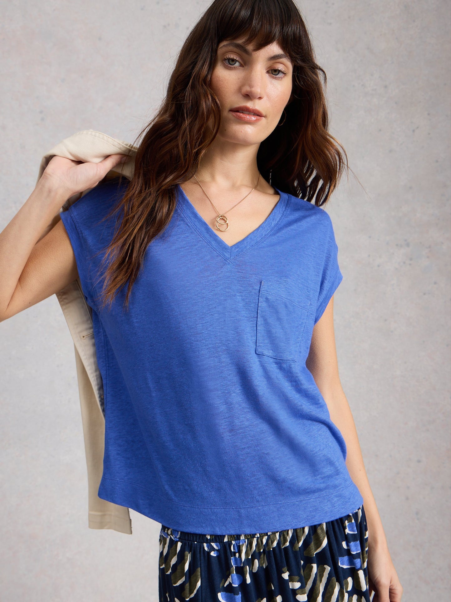 Iris Linen Tee