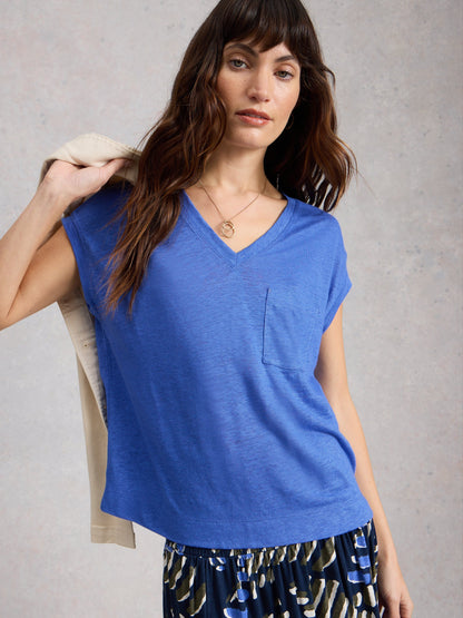 Iris Linen Tee - Suttles & Seawinds