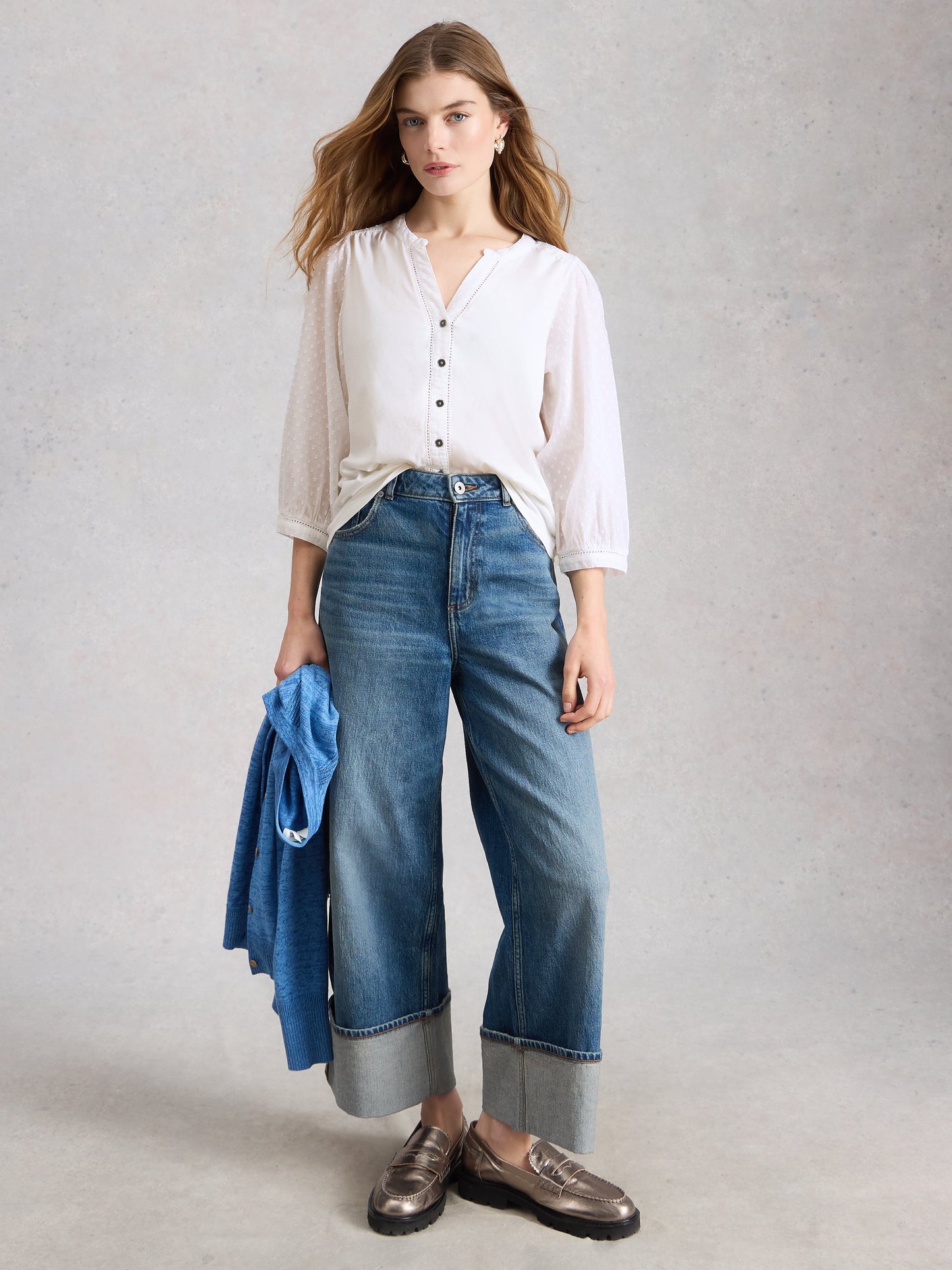 Daisy Dobby Mix Top