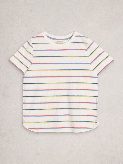 Clara Stripe Short Sleeve Tee - Suttles & Seawinds