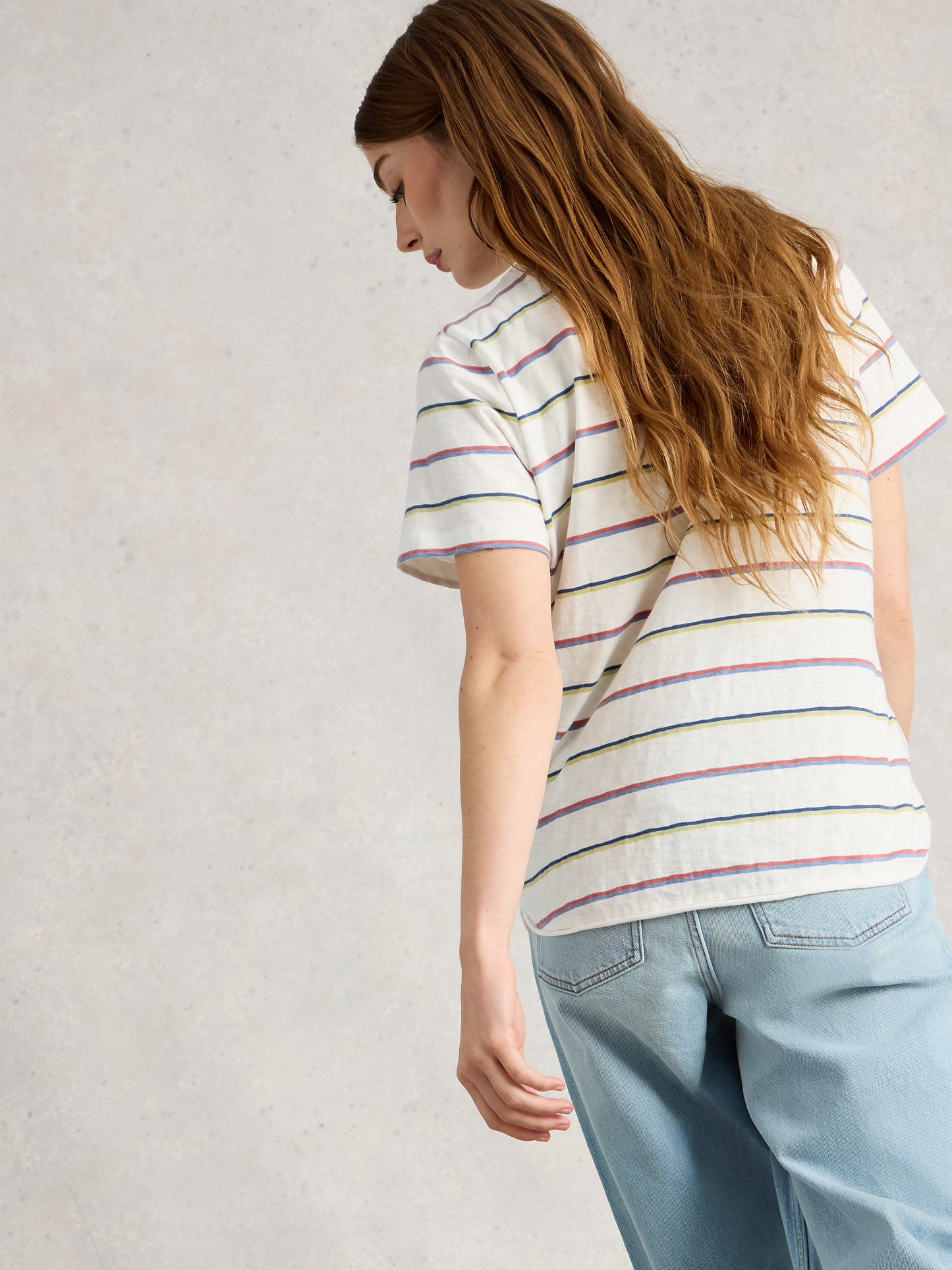 Clara Stripe Short Sleeve Tee