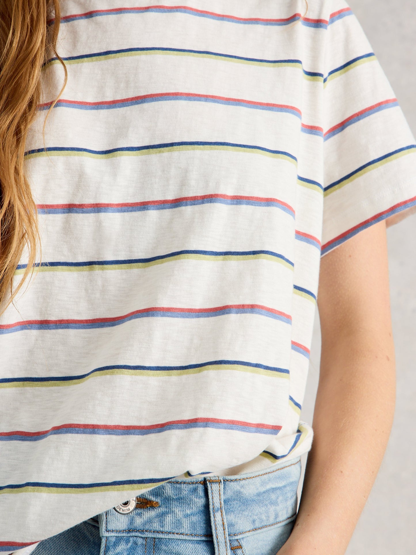 Clara Stripe Short Sleeve Tee