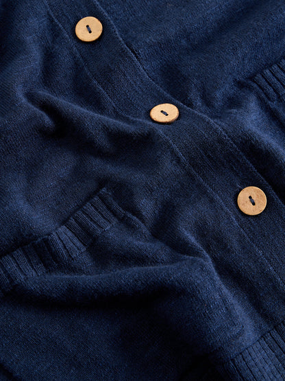 Nova Linen Blend Cardi - Suttles & Seawinds