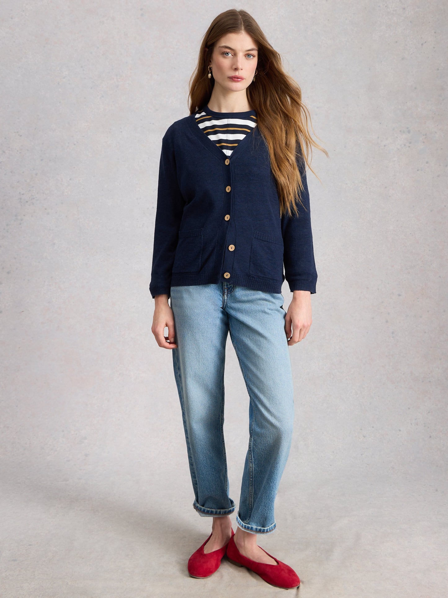 Nova Linen Blend Cardi