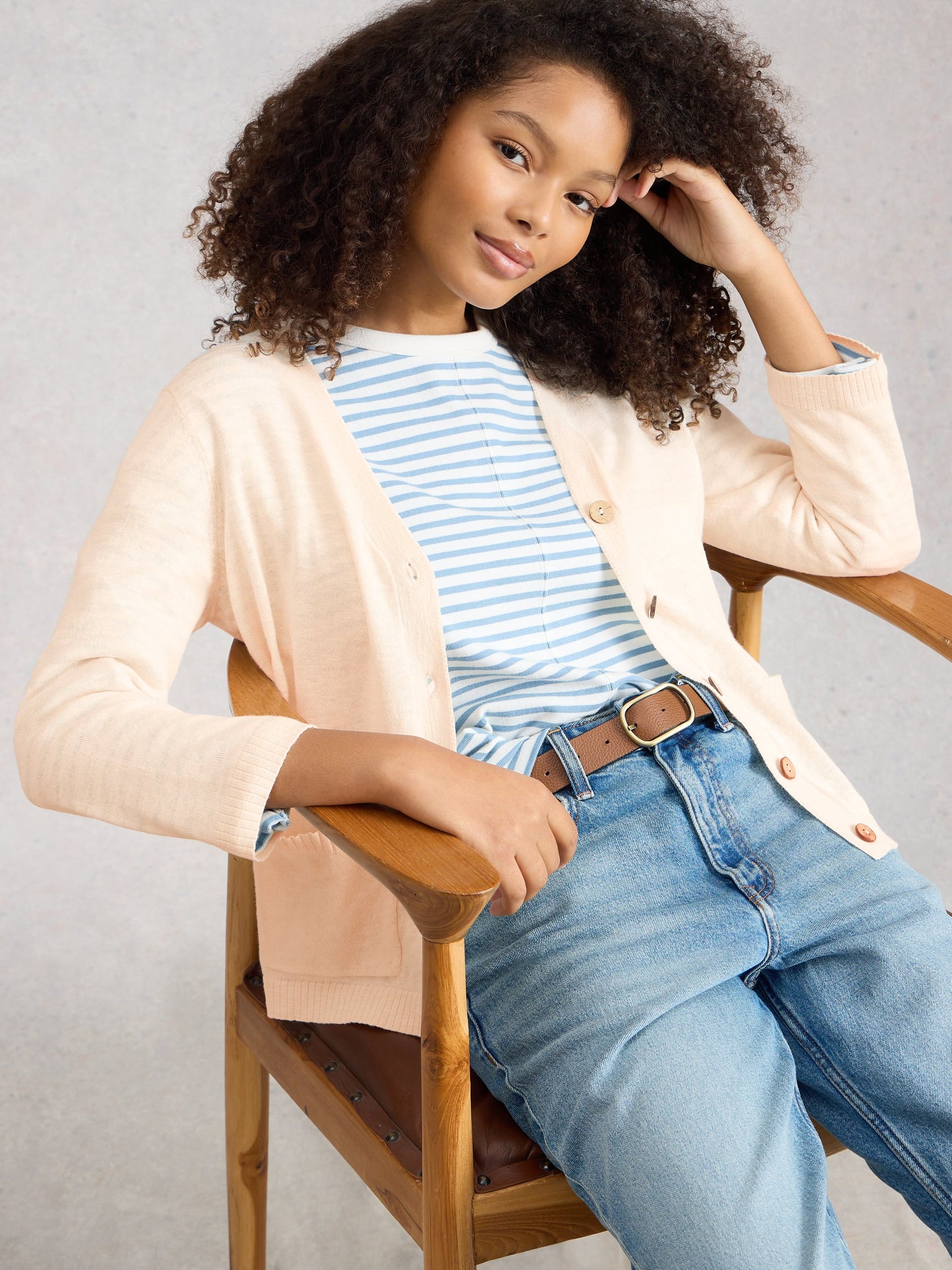 Nova Linen Blend Cardi