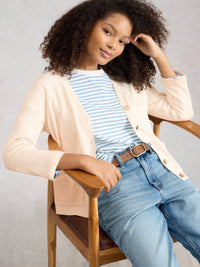 Nova Linen Blend Cardi - Suttles & Seawinds