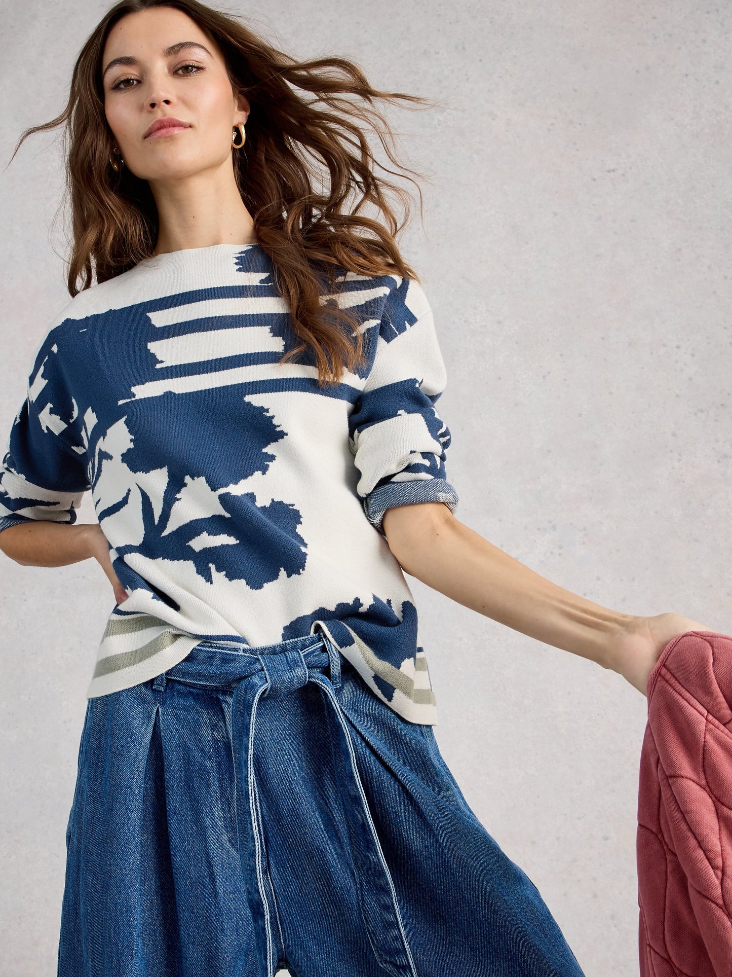 Fabia Floral Jumper