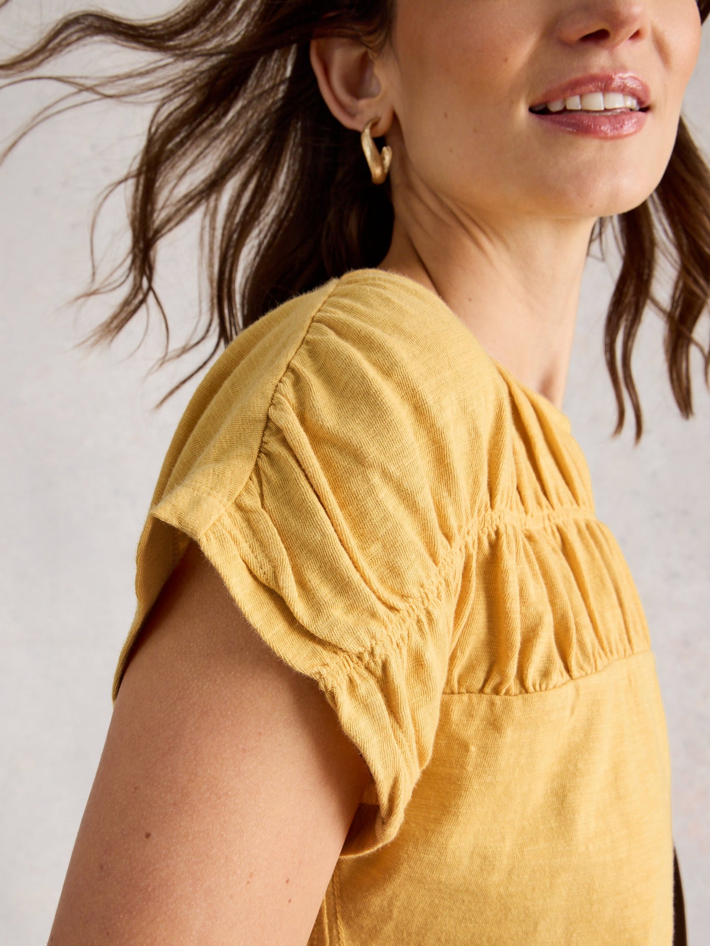 Rachel Ruched Tee