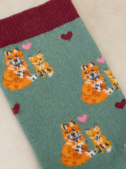 Loving Fox Ankle Sock