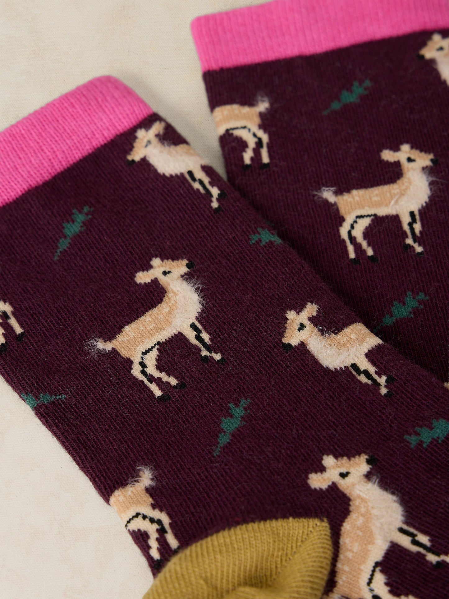 Oh Deer Ankle Sock