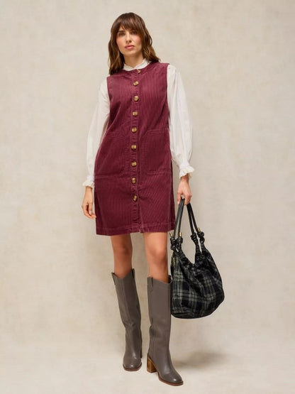 Millie Cord Shift Dress