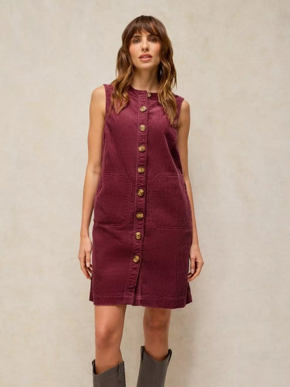 Millie Cord Shift Dress
