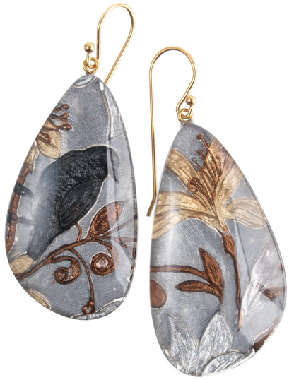 Helena - Shorthook Lucite Earrings