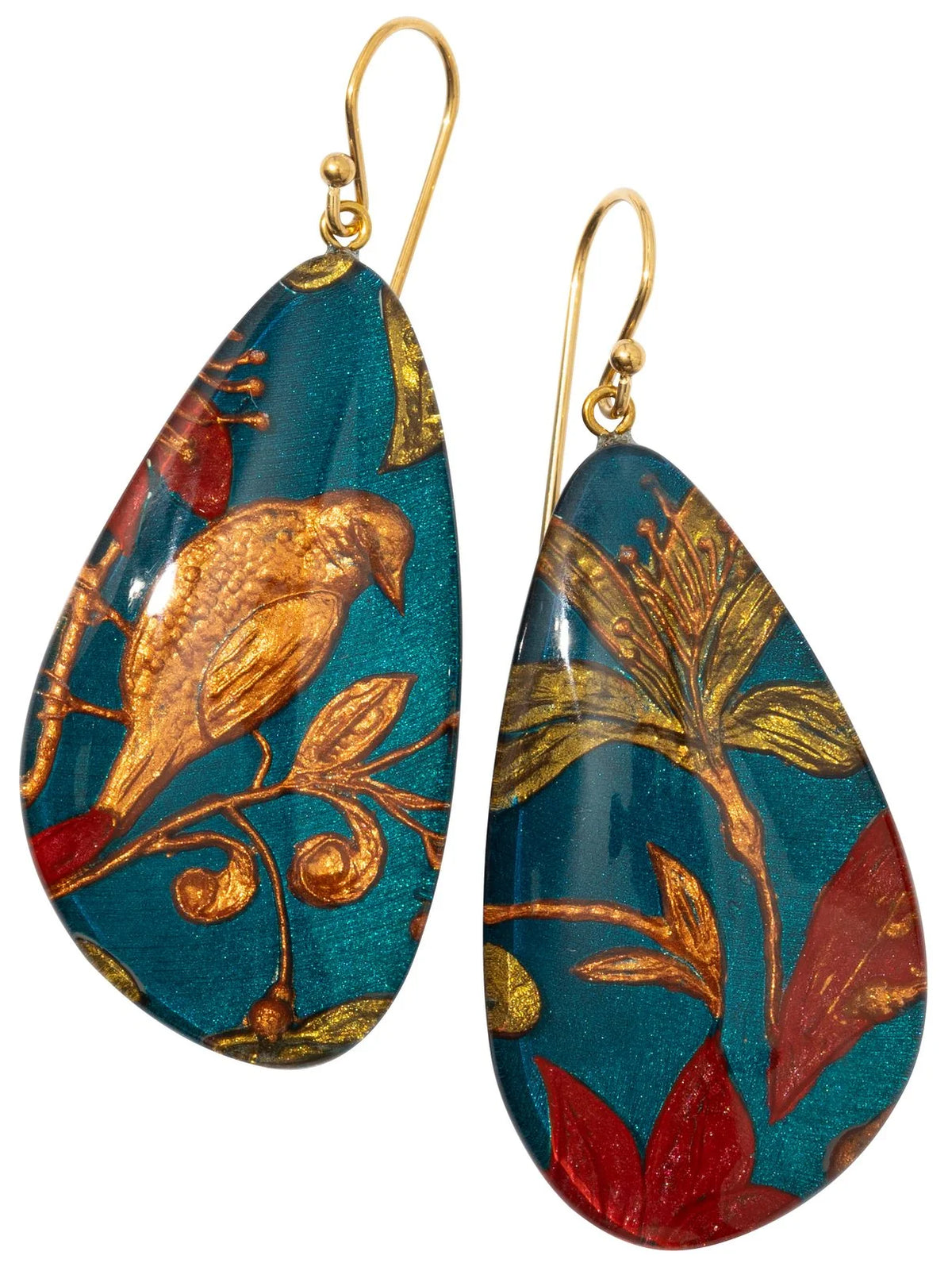 Helena - Shorthook Lucite Earrings