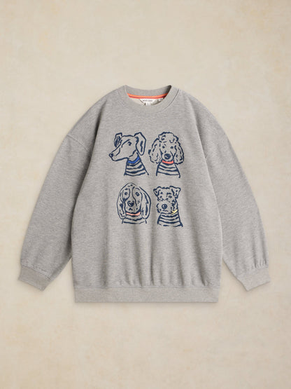 Cleo Longline Graphic Sweat