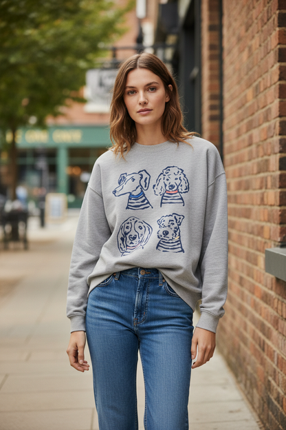 Cleo Longline Graphic Sweat
